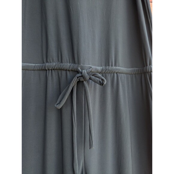 Lauren Ralph Lauren Navy Sleeveless Jumpsuit Romper Size Large Classy - Picture 4 of 9